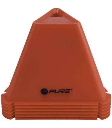 Pure2Improve Triangle Cones Set of 6 Red