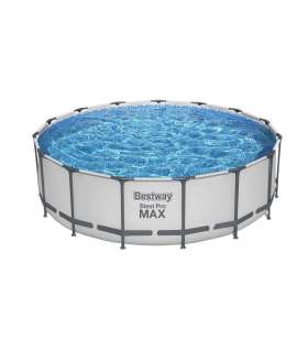 Frame pool Bestway Steel Pro Max Set 457x122 cm, with filter pump and accessories (56438)