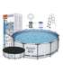 Frame pool Bestway Steel Pro Max Set 457x122 cm, with filter pump and accessories (56438)