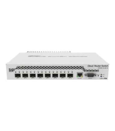 MikroTik Switch CRS309-1G-8S+IN Web managed, Desktop, 1 Gbps (RJ-45) ports quantity 1, SFP+ ports quantity 8, Dual boot SwitchOS