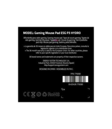 Energy Sistem Gaming Mouse Pad ESG P3 Hydro