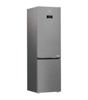BEKO Refrigerator B3RCNA404HXB, height 203.5 cm, Energy class E, NeoFrost, HarvestFresh, AeroFlow, Inox