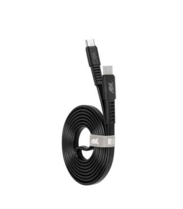 CABLE USB-C TO USB-C 1.2M/BLACK PS6005 BK12 RIVACASE