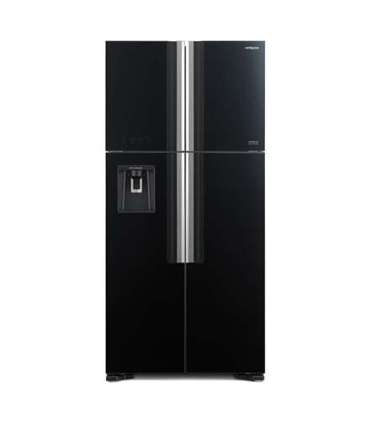Hitachi | R-W661PRU1 (GBK) | Refrigerator | Energy efficiency class F | Free standing | Side by side | Height 183.5 cm | Fridge