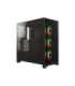 Corsair Tempered Glass Mid-Tower ATX Case iCUE 4000X RGB Side window,  Mid-Tower, Black, Power supply included No, Steel, Temper