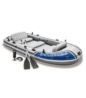 5-seat inflatable boat Intex 68325 EXCURSION 5 SET (366х168х43 cm)