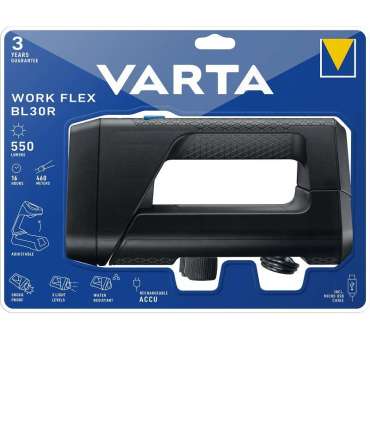 Töölamp / matkalamp / taskulamp Varta 18684 5W LED laetav