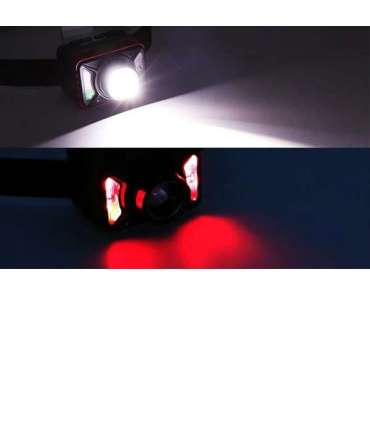 Pealamp Entac 10W Li-ion + sensor + punane LED