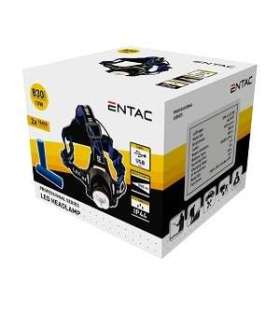 Pealamp Entac zoom 10W, 2*18650 Li-ion+kaabel