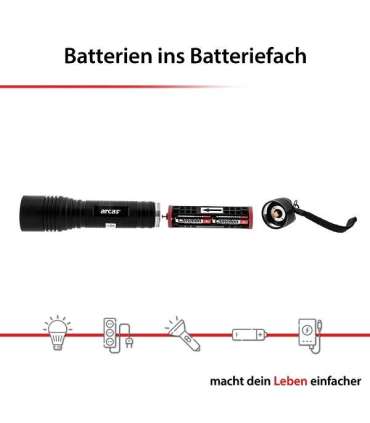 Taskulamp Arcas 18W CREE LED, zoom