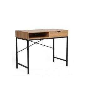 Kirjutuslaud B-027 tamm/must 95 cm