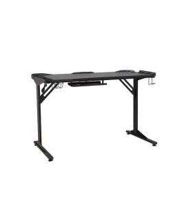 Arvutilaud B-216 must (LED valgustusega) 120 cm