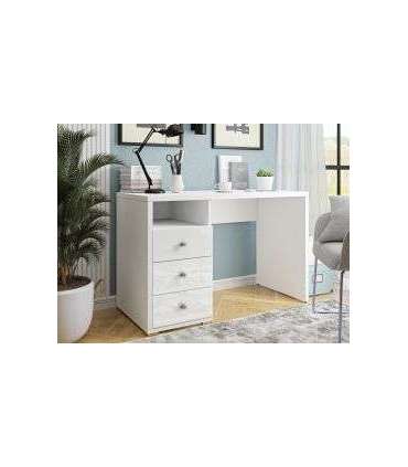 Kirjutuslaud IRIS II 2497MA03 valge/valge kõrgläige 120x50x76 cm