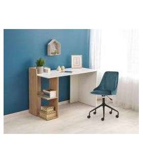 Kirjutuslaud FINO kuldne tamm/valge