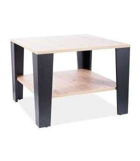 Diivanilaud Quadro tamm wotan/must 67X67