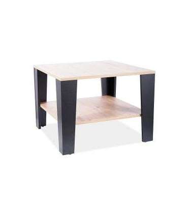 Diivanilaud Quadro tamm wotan/must 67X67