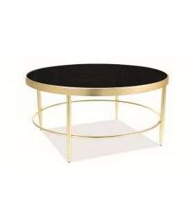 Diivanilaud MYSTIC B must/matt kuld 82 cm