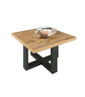 Diivanilaud EKO 24WNMJ98 tamm wotan/must 75x75x44 cm