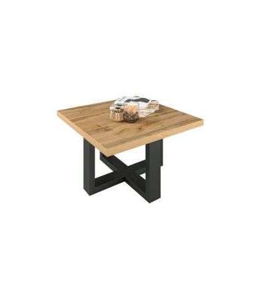 Diivanilaud EKO 24WNMJ98 tamm wotan/must 75x75x44 cm