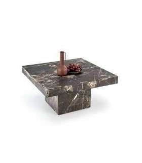 Diivanilaud MONOLIT 80/80/41 cm must marmor