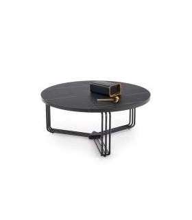 Diivanilaud ANTICA must marmor/must 80cm