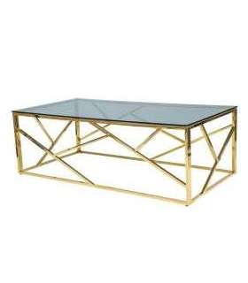 Diivanilaud ESCADA A suitsuklaas/kuldne 120X60