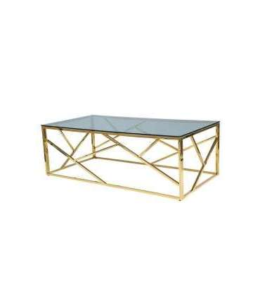 Diivanilaud ESCADA A suitsuklaas/kuldne 120X60