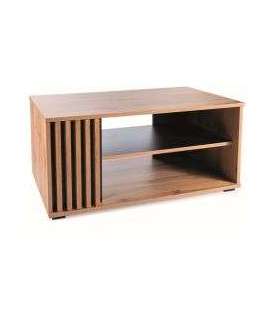 Diivanilaud DAFNE tamm artisan/must 100x60 cm