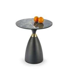 Kohvilaud MORENA roheline marmor/must