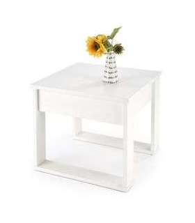 Diivanilaud NEA KWADRAT 60/60/52 cm valge