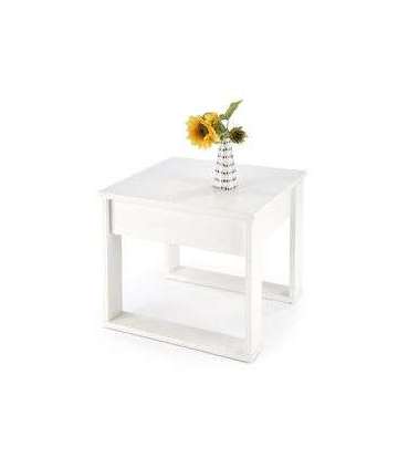 Diivanilaud NEA KWADRAT 60/60/52 cm valge