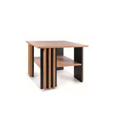 Diivanilaud MARINA tamm artisan/must 68x68cm