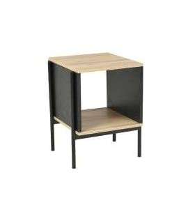 Diivanilaud KARINA B tamm/must 40X40X51cm