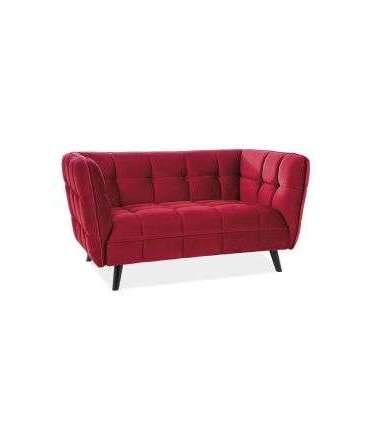 Diivan Castello 2 velvet bordoo/wenge