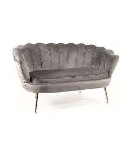 Diivan CAMELLIA 2 hall velvet Bluvel 14/kuldne