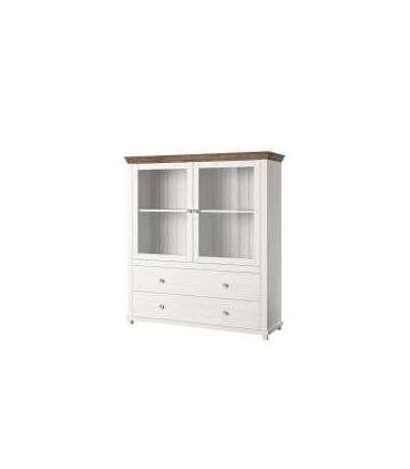 Kummut/vitriinkapp Evora 247DJU46 126 cm valge