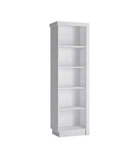 Raamaturiiul LYON LYOR01L white vasakpoolne