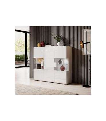 Vitriinkapp TOLEDO valge 2498DW46