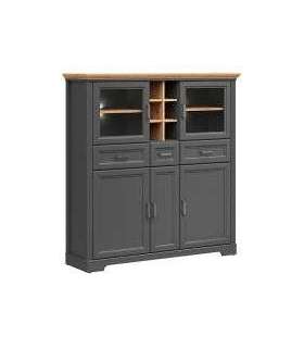 Vitriinkapp/kummut JASMIN KOM2W3D3S grafiit