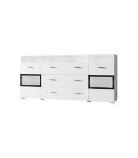 Kummut SARAH MIX 2497DX25 valge 192 cm