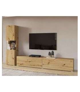 Sektsioon/komplekt AVA 24RCLM09 tamm artisan/must