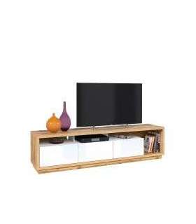 Tv-alus Celine tamm wotan/valge 200 cm