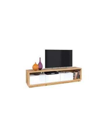 Tv-alus Celine tamm wotan/valge 200 cm