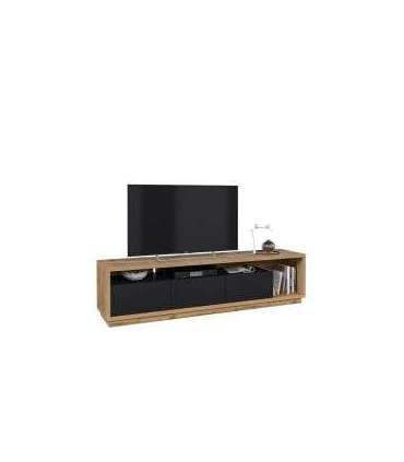 Tv-alus Celine tamm wotan/must 200 cm