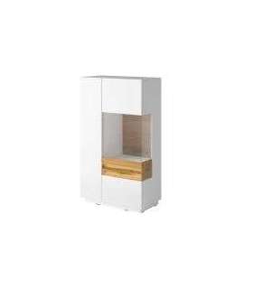 VITRIINKAPP SILKE 247JGY44 VALGE/WOTAN VASAKPOOLNE