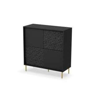 Kummut BULLET KM-2 must 100/41/105 cm