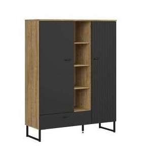 Kappriiul ZENDA REG2D1S/U tamm waterford/must 117 cm