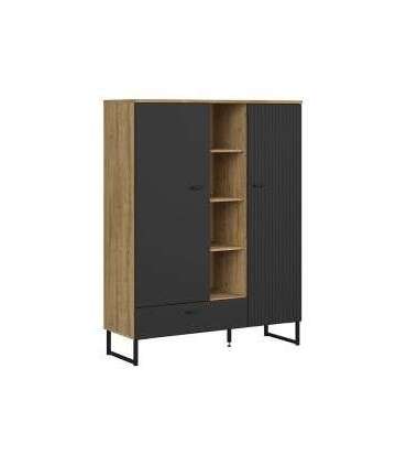 Kappriiul ZENDA REG2D1S/U tamm waterford/must 117 cm