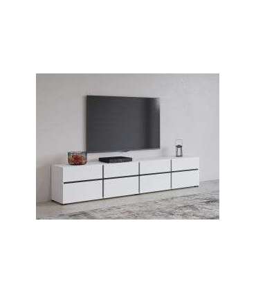 Tv-alus CROSS 249WMY40 valge/must 225cm
