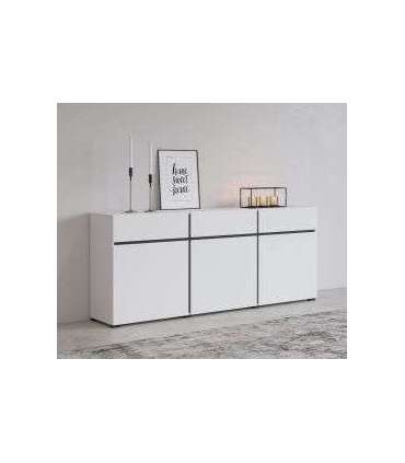 Kummut CROSS 249WMY43 valge/must 180 cm